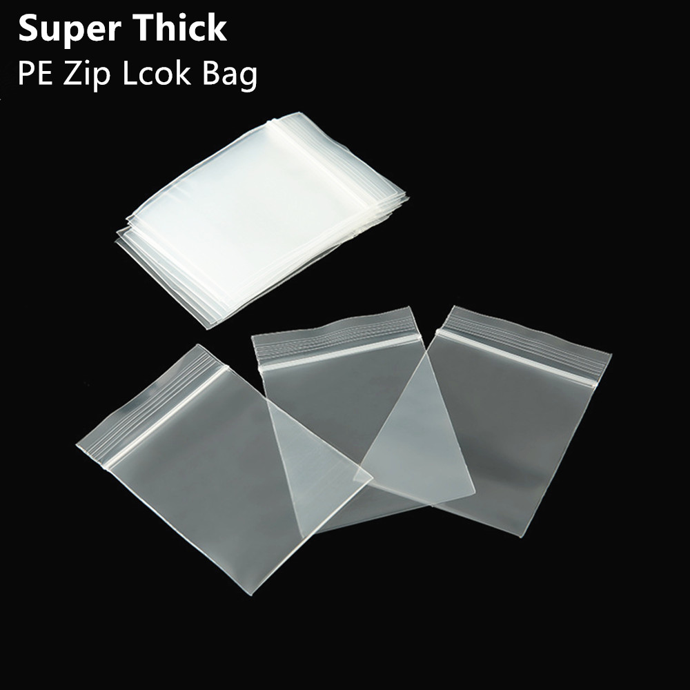 100pcs Extra Thick Transparent - Ziploc Food Storage recension och pris