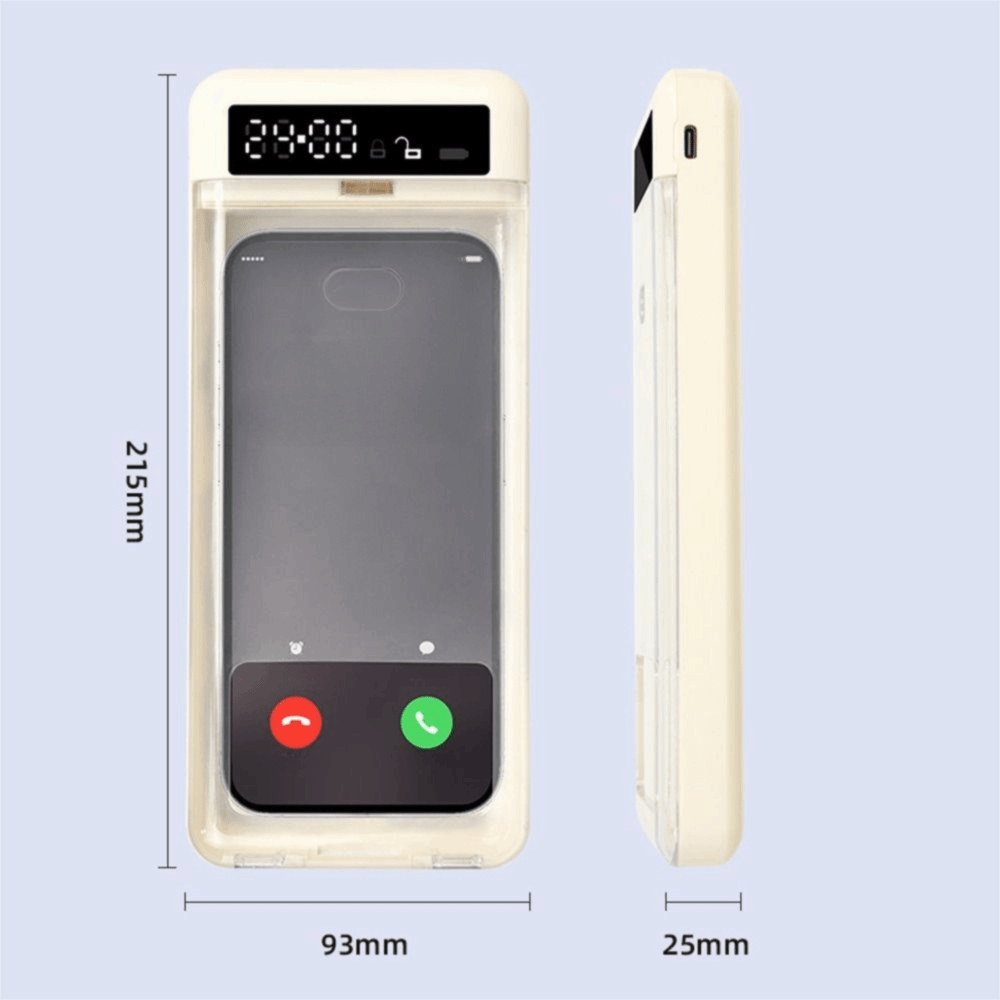 Portable Phone Lock Box with T - Food Storage With Lock recension och pris