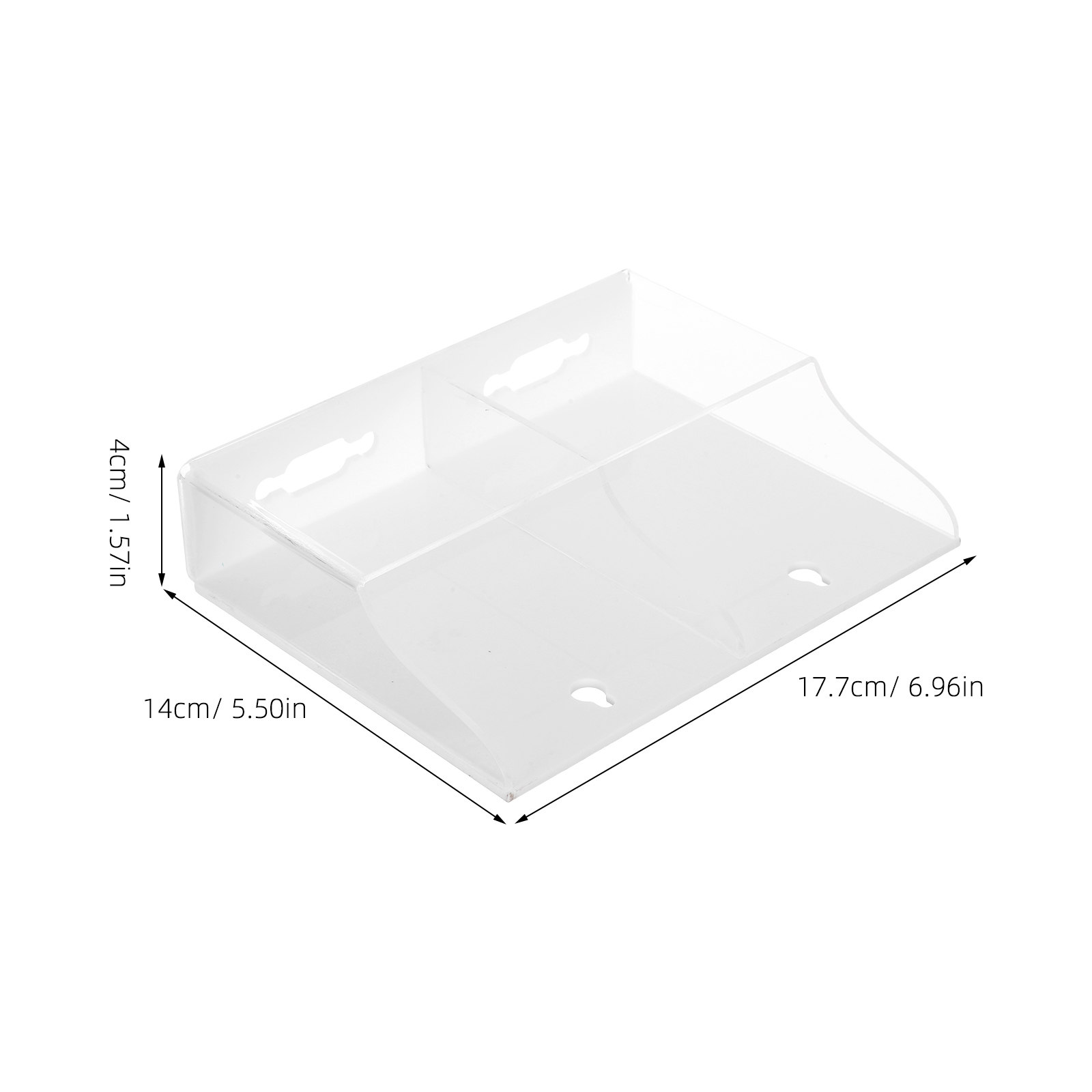 Wall Mounted Storage Box Acryl - Food Storage Box recension och pris