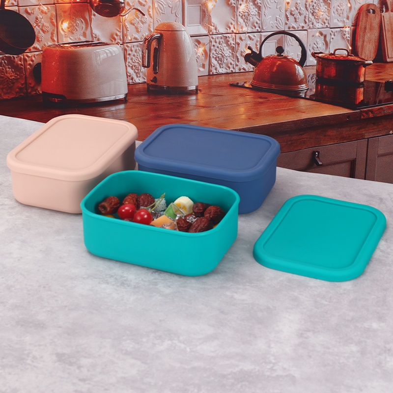 YONG HAO Silicone Bento Box Re - Food Storage Tupperware recension och pris