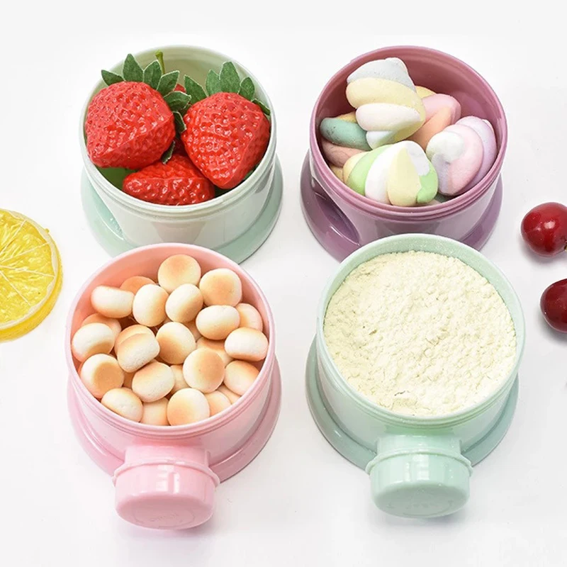 3/4Layer Baby Portable Baby Fo - Portion Control Container recension och pris