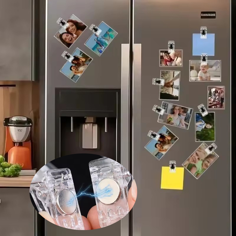 10/20Pcs Mini Magnetic Clips P - Food Storage Notes recension och pris