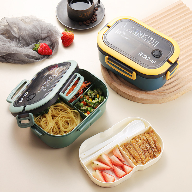 Single Double-layer Lunch Box  - Food Storage Tupperware recension och pris
