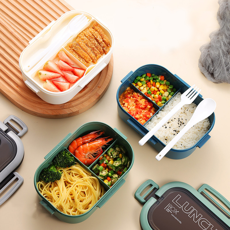 Single Double-layer Lunch Box  - Food Storage Tupperware recension och pris