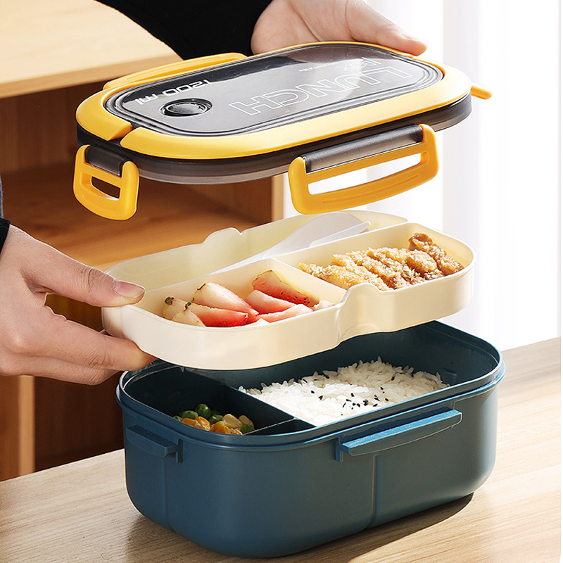 Single Double-layer Lunch Box  - Food Storage Tupperware recension och pris