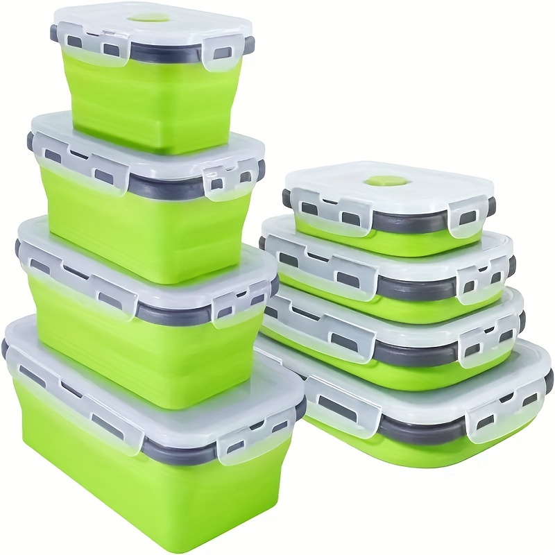 1/4pcs Collapsible Silicone Fo - Food Storage Tupperware recension och pris