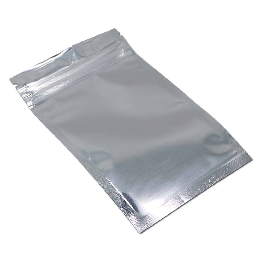 100Pcs Clear Silver Zip Lock M - Ziploc Food Storage recension och pris