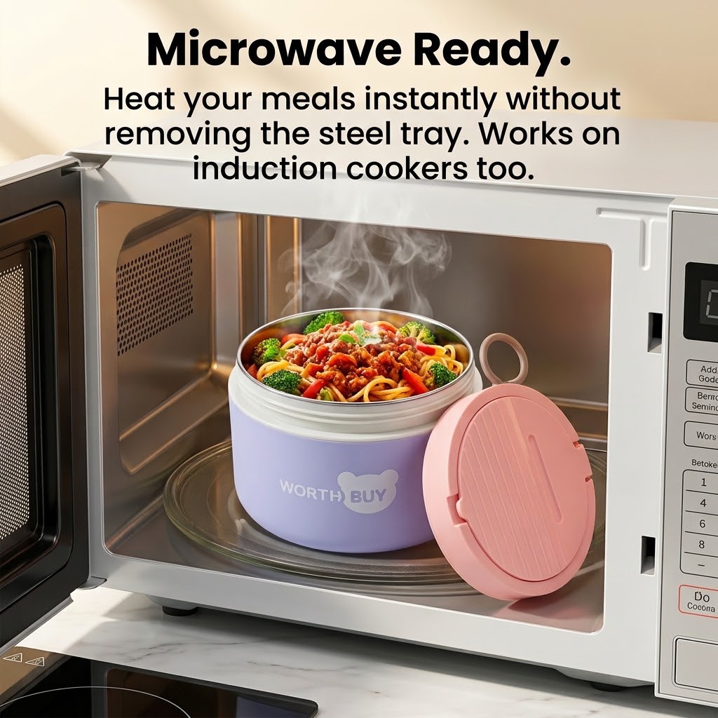 304 Stainless Steel Thermal Lu - Food Storage Design recension och pris