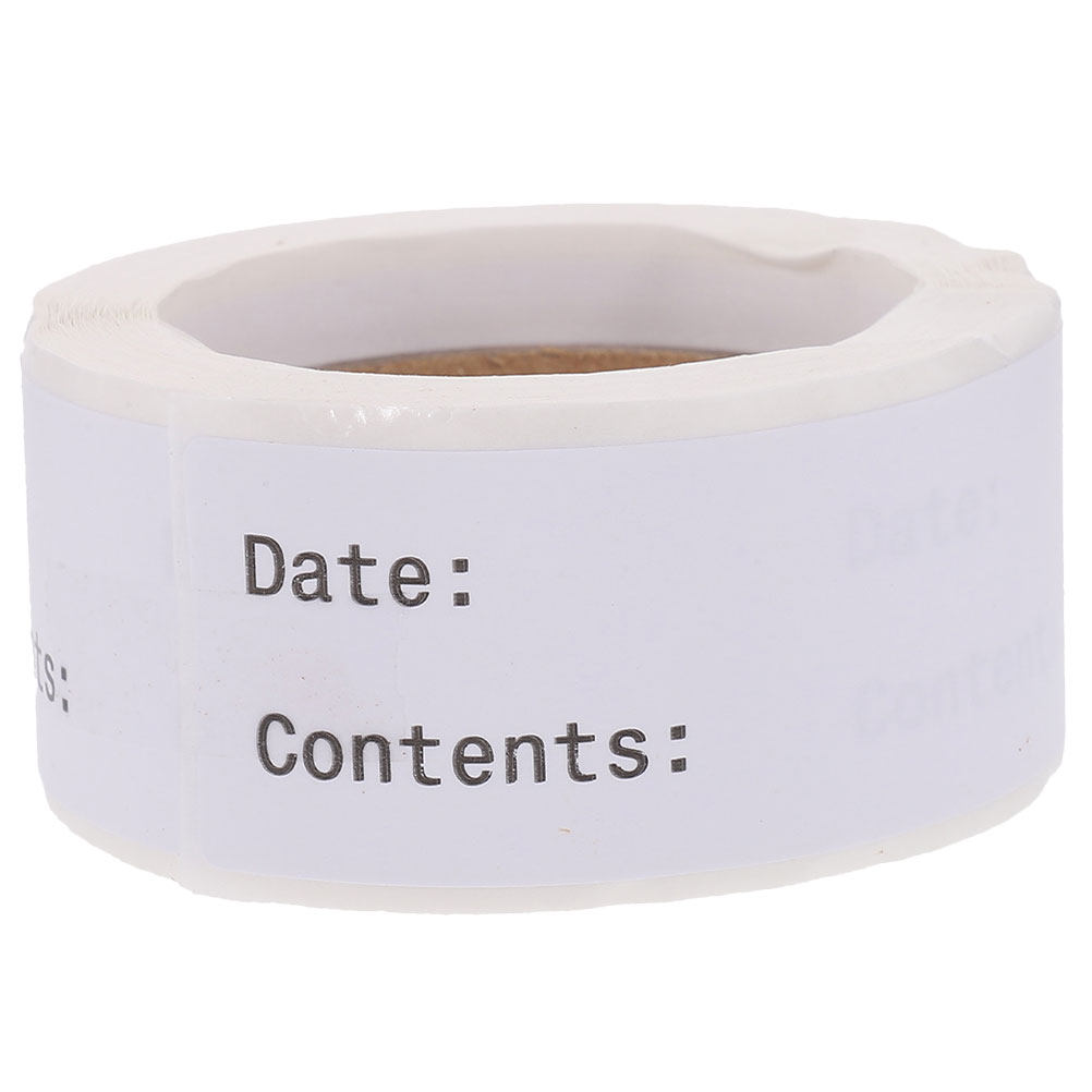 1 Roll Blank Food Label Sticke - Food Storage Notes recension och pris