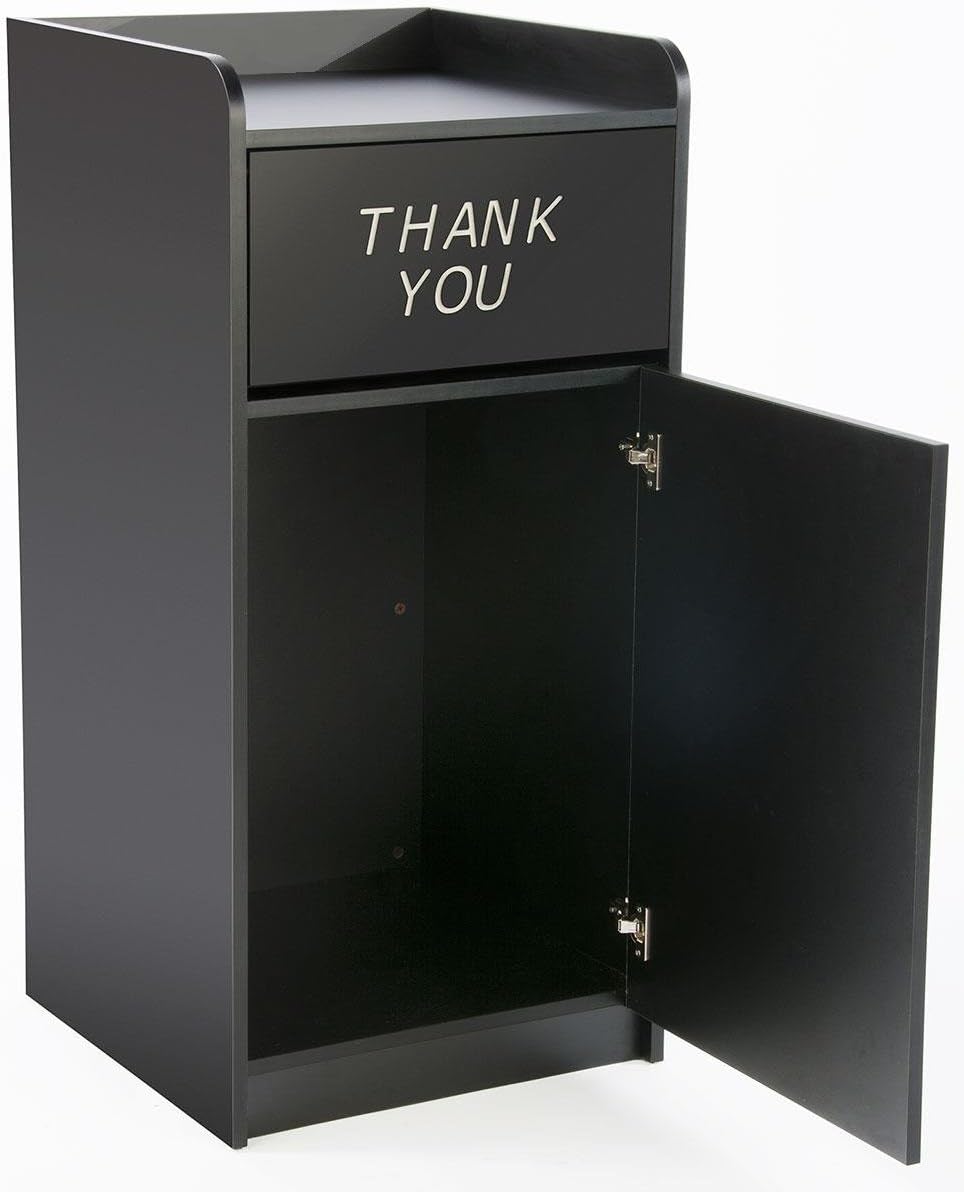 36‑Gallon Commercial Trash Bin - Food Storage Management recension och pris