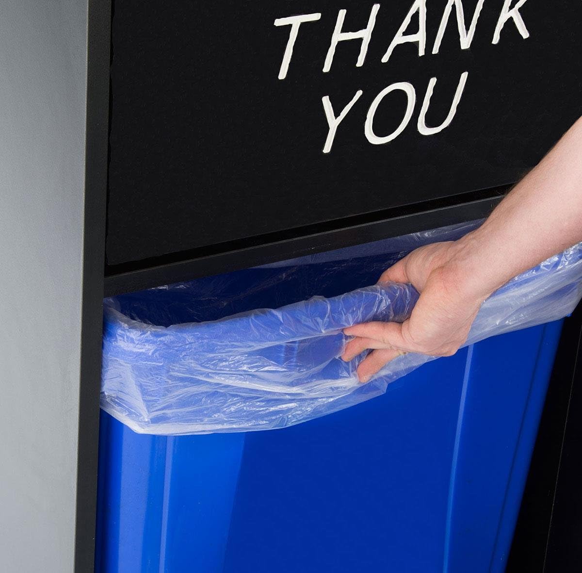 36‑Gallon Commercial Trash Bin - Food Storage Management recension och pris